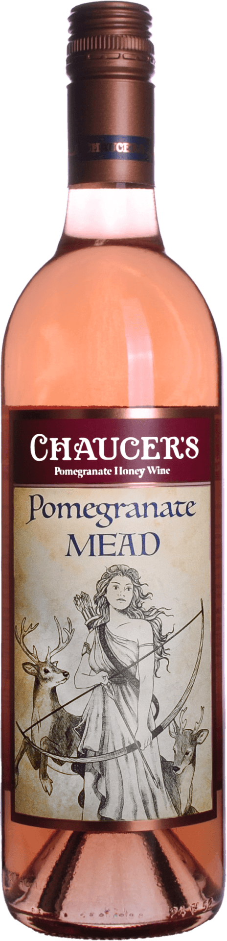 Pomegranate Mead bottle shot
